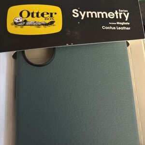 OtterBox Apple iPhone 16 Plus Symmetry Cactus Leather Case MagSafe Teal Green